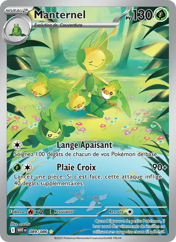 Manternel - 089/173 - Flamme Blanche