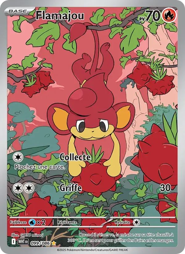 Flamajou - 099/173 - Flamme Blanche