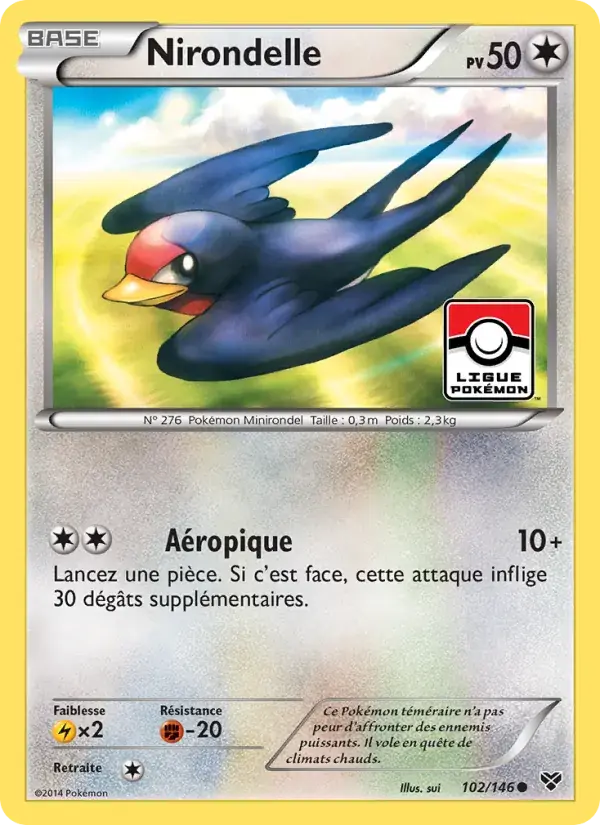 Nirondelle - 102/146 - XY