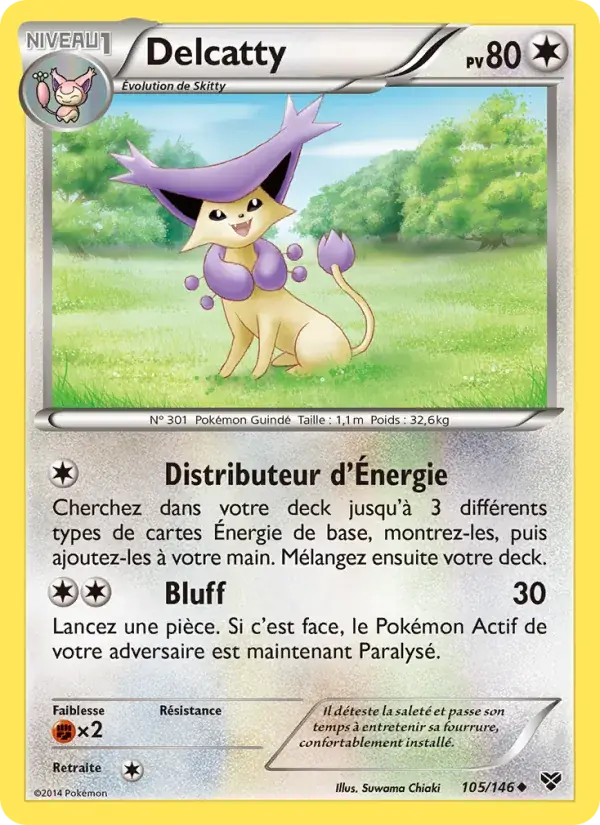 Delcatty - 105/146 - XY
