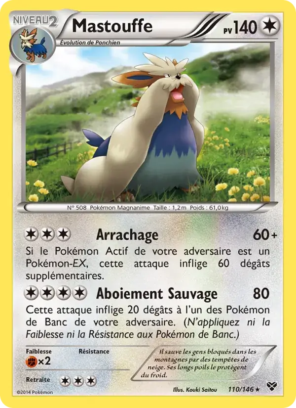 Mastouffe - 110/146 - XY