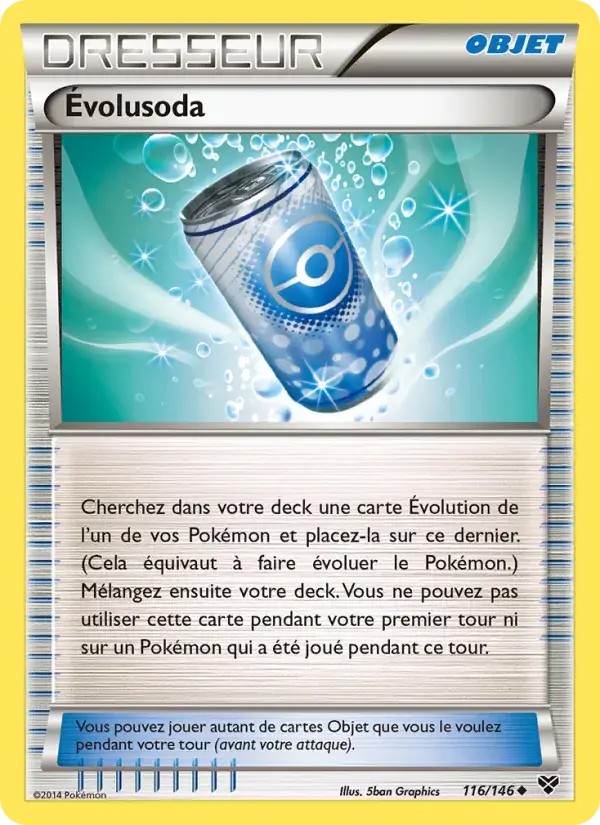 Évolusoda - 116/146 - XY