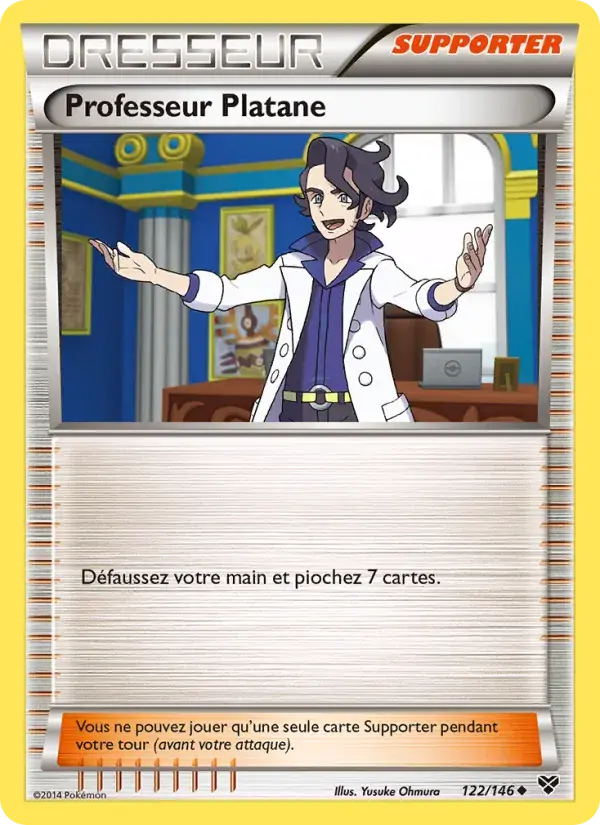 Professeur Platane - 122/146 - XY
