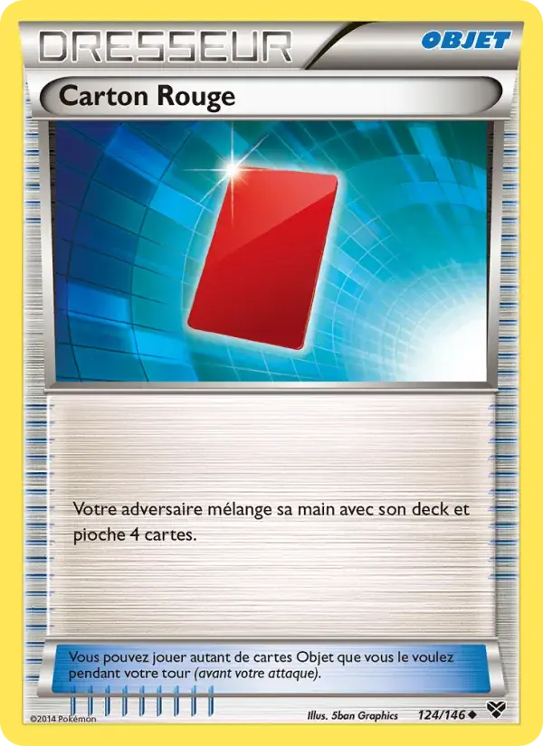 Carton Rouge - 124/146 - XY