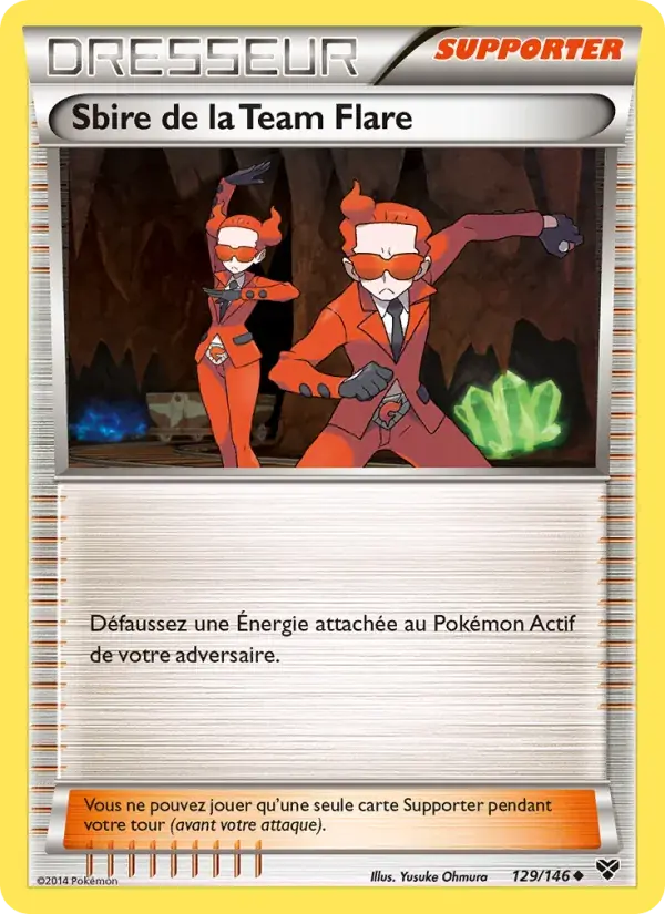Sbire de la Team Flare - 129/146 - XY