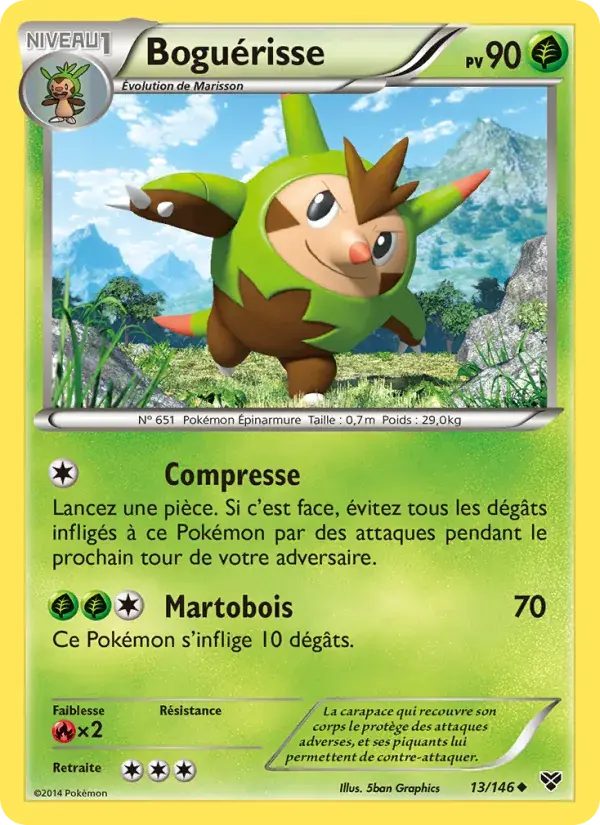 Boguérisse - 13/146 - XY
