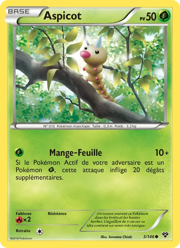 Aspicot - 3/146 - XY
