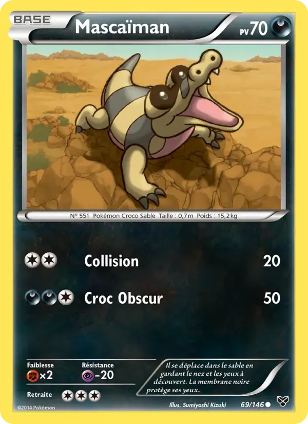 Mascaïman - 69/146 - XY