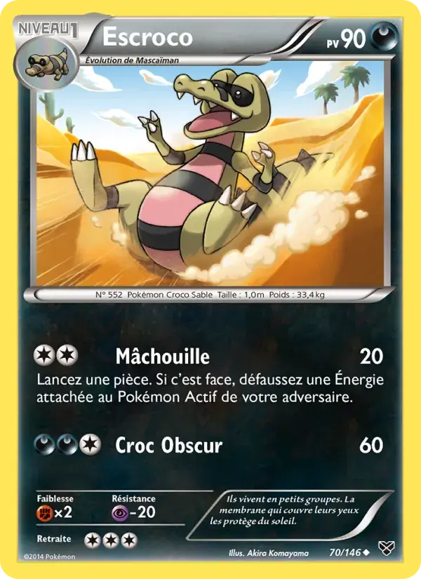 Escroco - 70/146 - XY