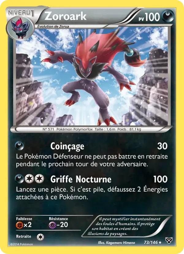 Zoroark - 73/146 - XY