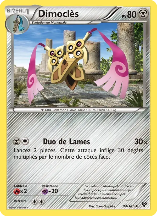 Dimoclès - 84/146 - XY