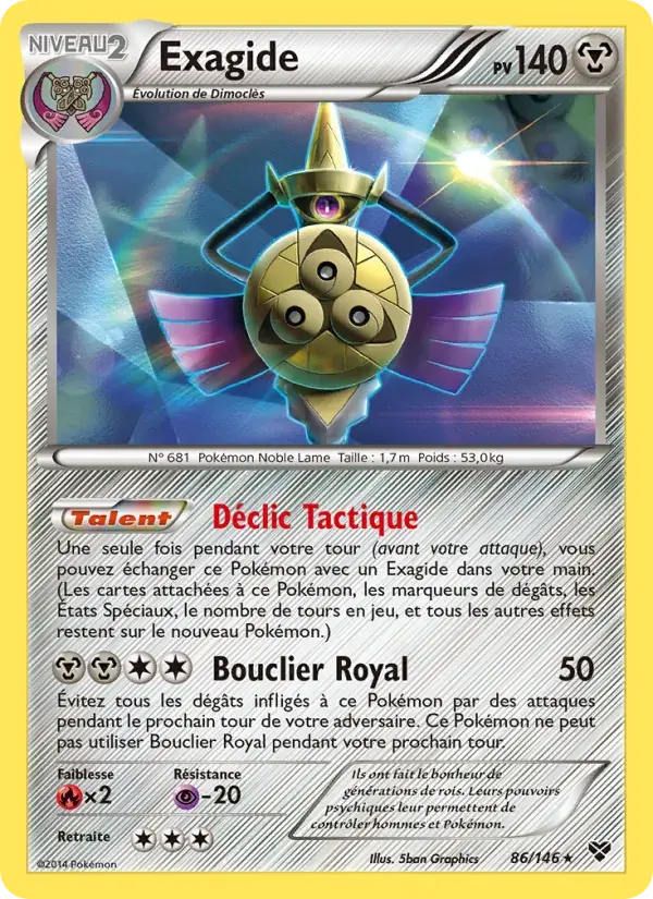Exagide - 86/146 - XY