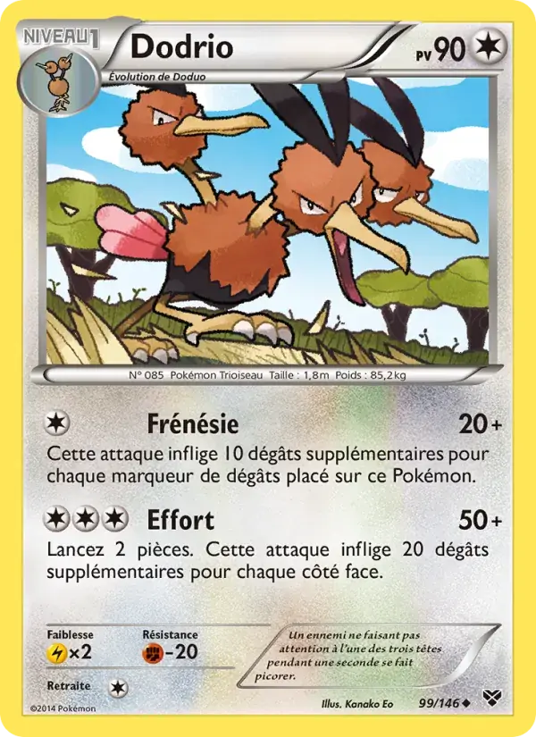 Dodrio - 99/146 - XY
