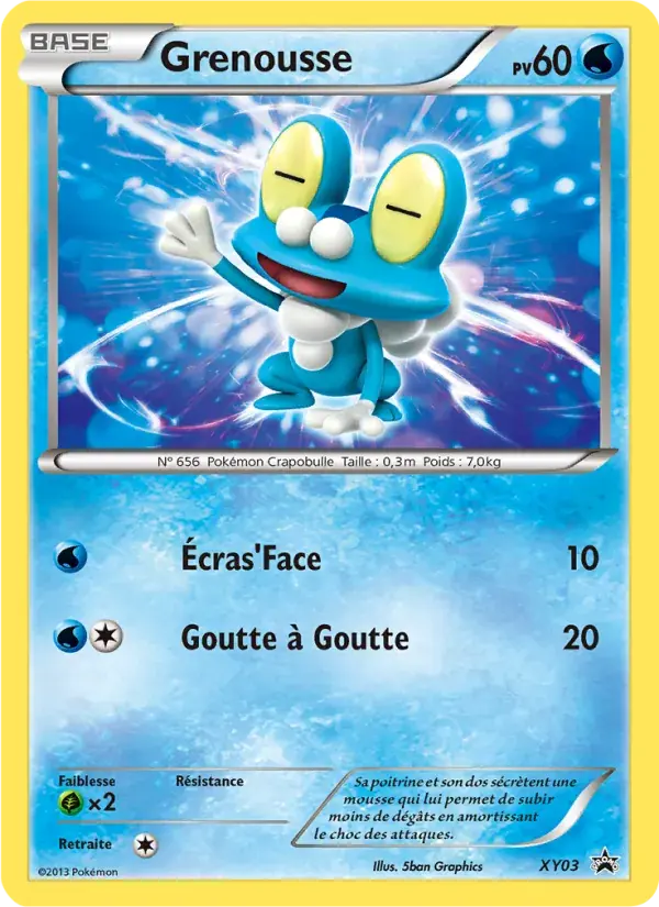 Grenousse - XY03/216 - Promo XY