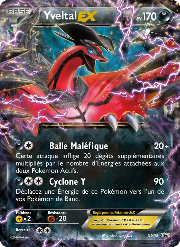 Yveltal EX - XY08/216 - Promo XY