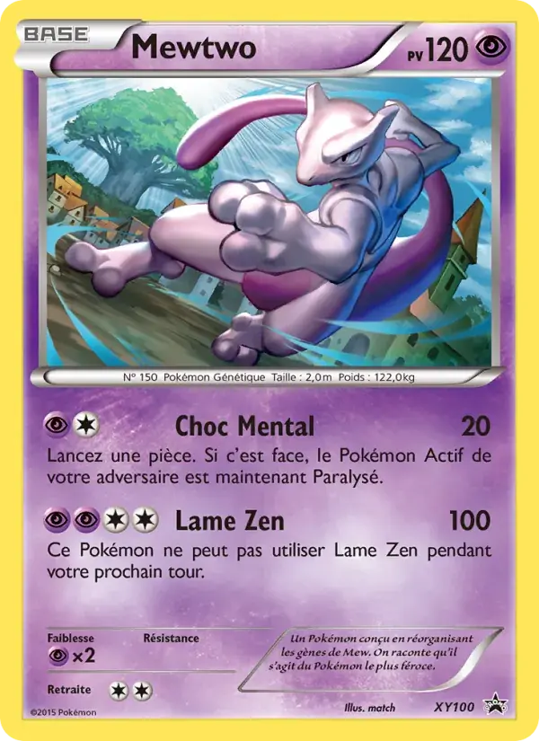 Mewtwo - XY100/216 - Promo XY