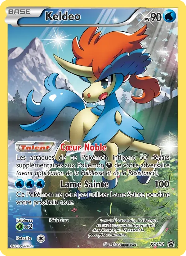Keldeo - XY118/216 - Promo XY