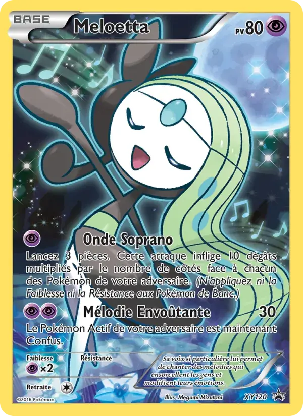 Meloetta - XY120/216 - Promo XY