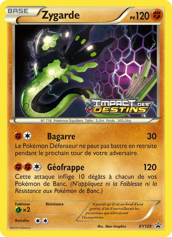 Zygarde - XY129/216 - Promo XY