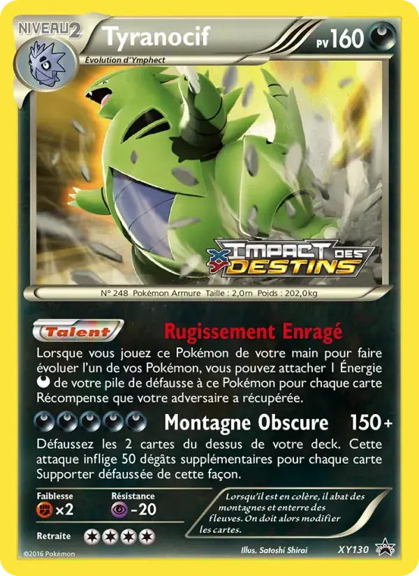 Tyranocif - XY130/216 - Promo XY
