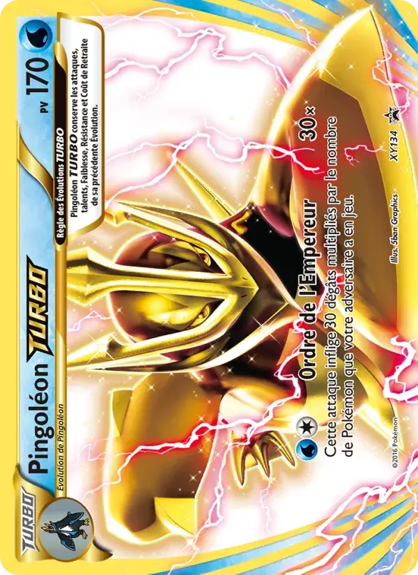 Pingoléon TURBO - XY134/216 - Promo XY