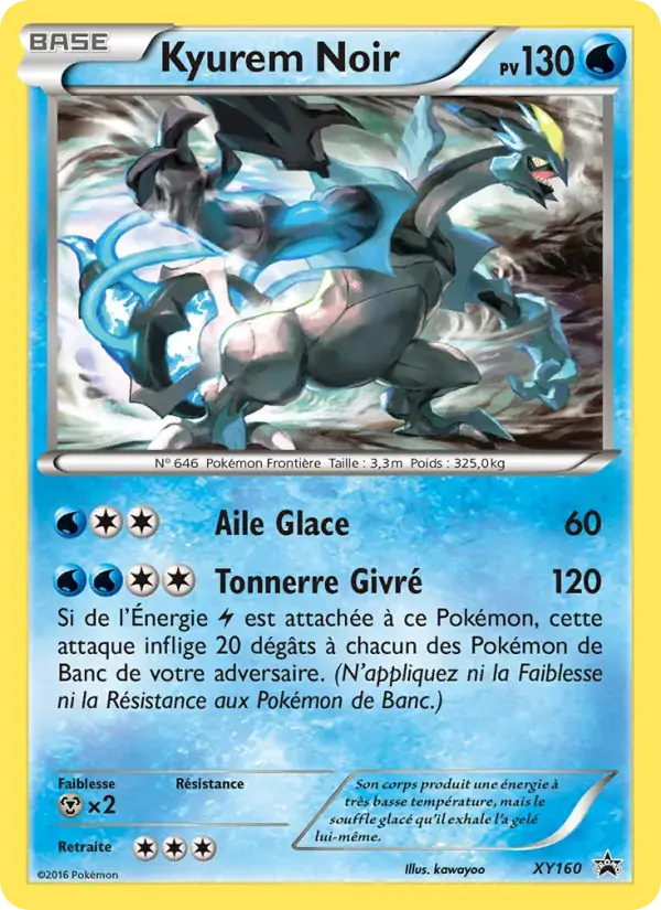 Kyurem Noir - XY160/216 - Promo XY
