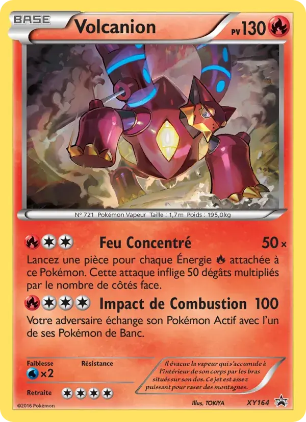 Volcanion - XY164/216 - Promo XY