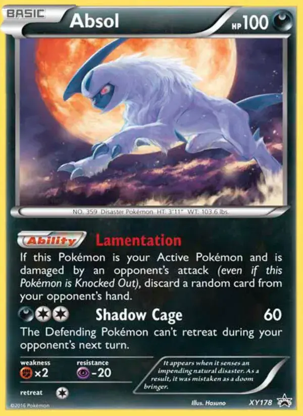 Absol - XY178/216 - Promo XY