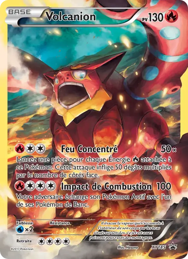 Volcanion - XY185/216 - Promo XY