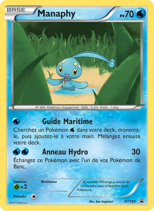 Manaphy - XY190/216 - Promo XY
