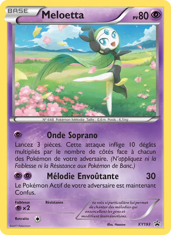 Meloetta - XY193/216 - Promo XY