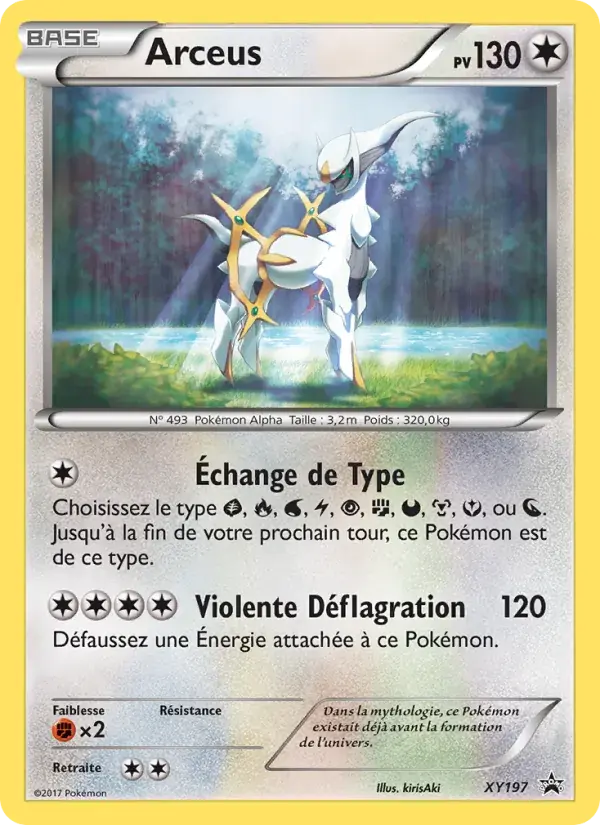 Arceus - XY197/216 - Promo XY