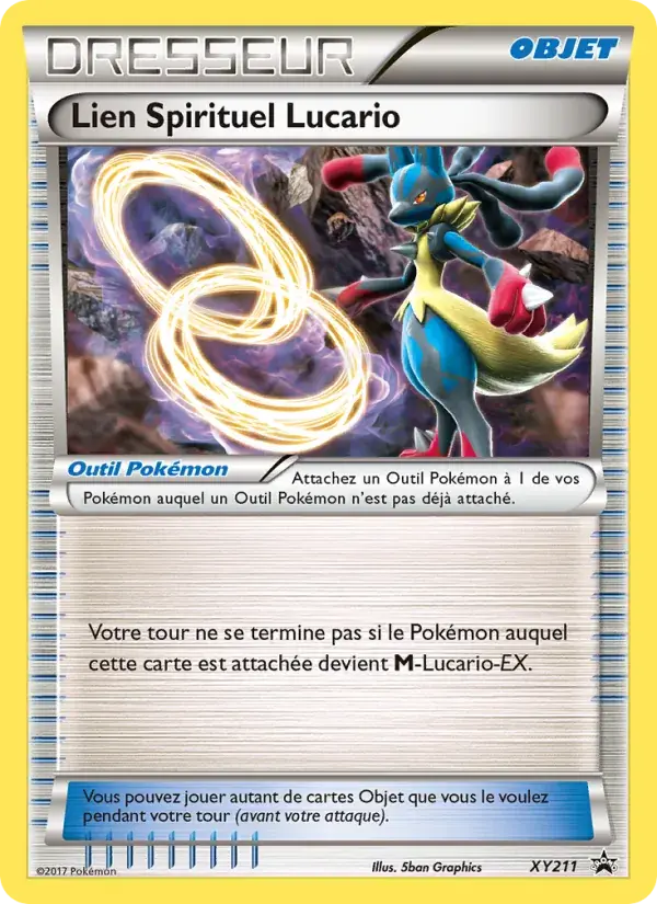 Lien Spirituel Lucario - XY211/216 - Promo XY