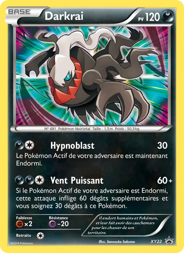 Darkrai - XY22/216 - Promo XY