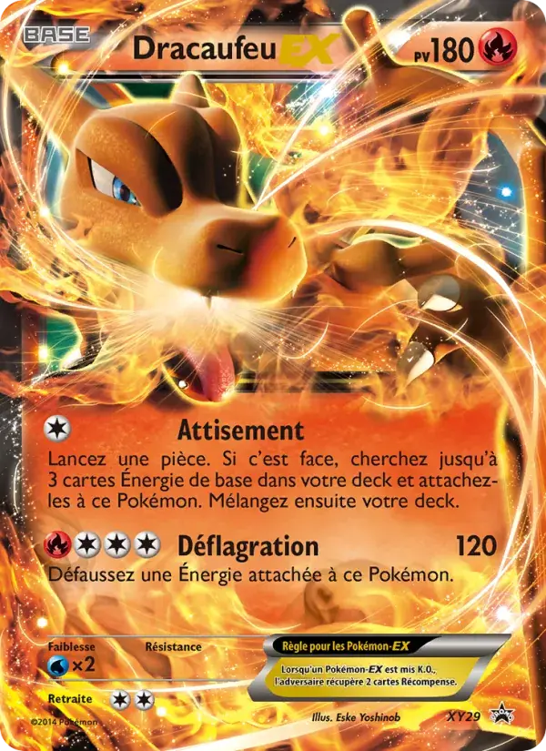 Dracaufeu EX - XY29/216 - Promo XY