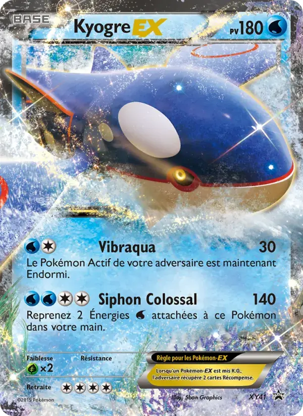 Kyogre EX - XY41/216 - Promo XY