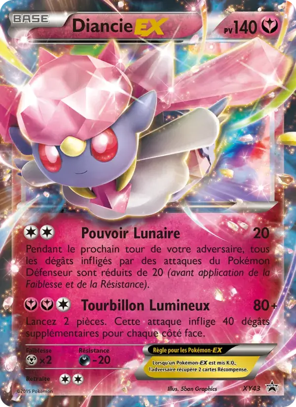 Diancie EX - XY43/216 - Promo XY
