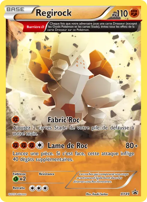Regirock - XY49/216 - Promo XY
