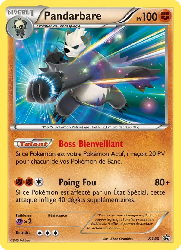 Pandarbare - XY50/216 - Promo XY