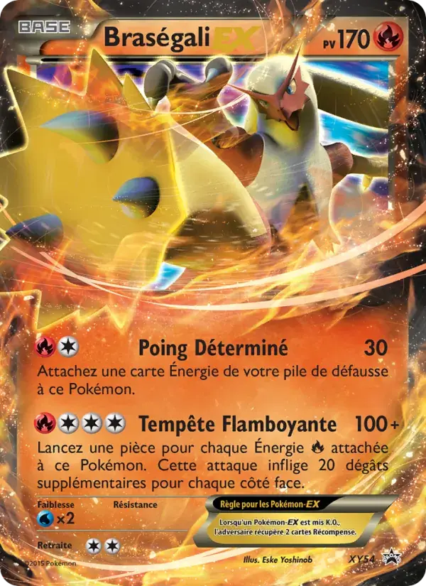 Braségali EX - XY54/216 - Promo XY