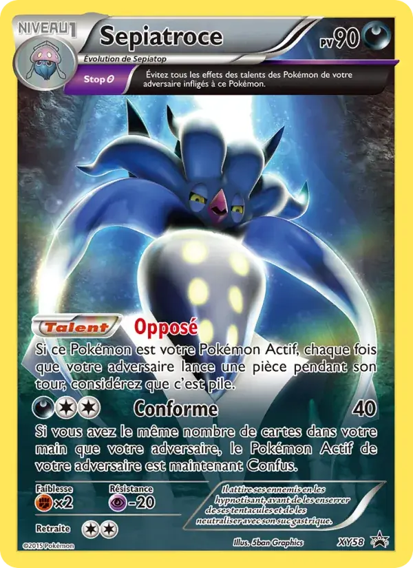 Sepiatroce - XY58/216 - Promo XY