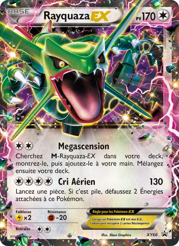 Rayquaza EX - XY66/216 - Promo XY