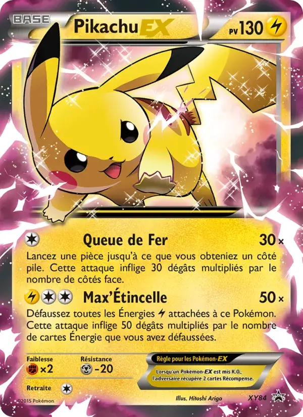 Pikachu EX - XY84/216 - Promo XY