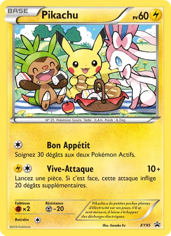 Pikachu - XY95/216 - Promo XY
